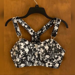 Forever21 Bustier Crop Top